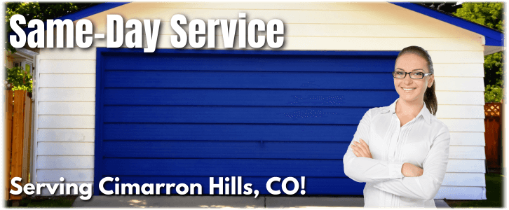 Garage Door Repair Cimarron Hills CO